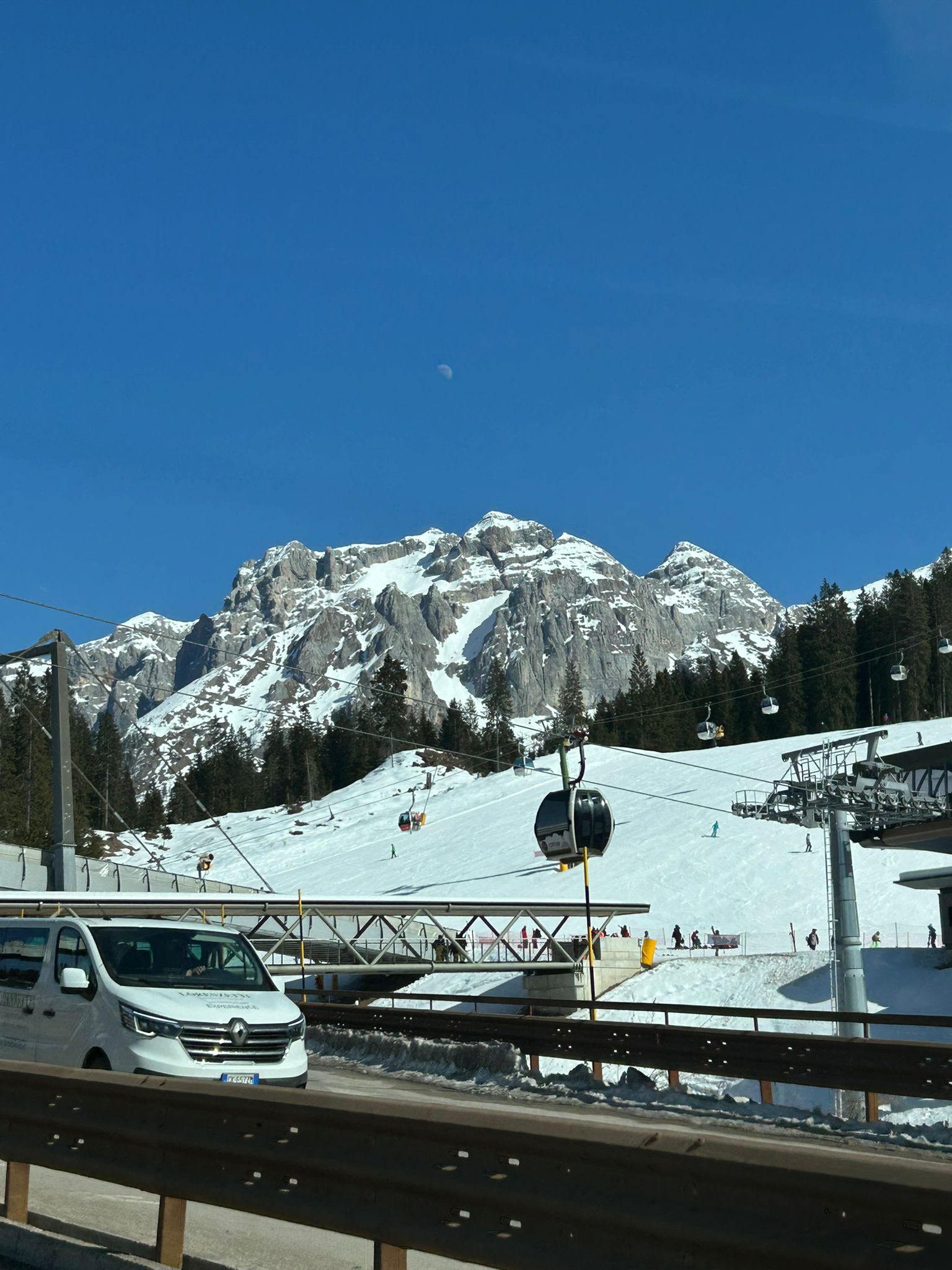 Alpine ski resort in Northern Italy