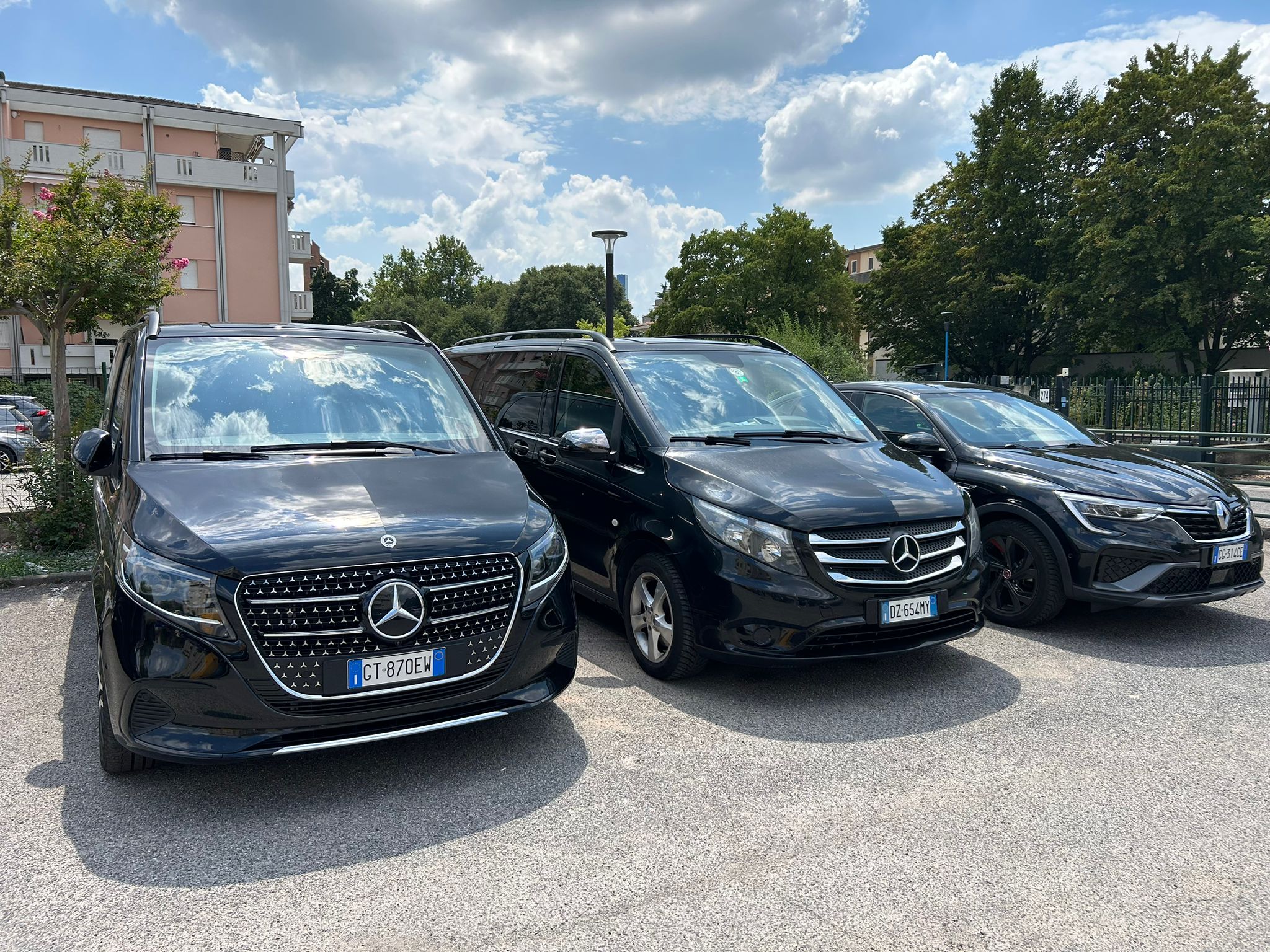 Milan Travel Mercedes fleet